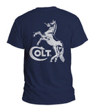 Colt Horse front back Men T-Shirt
