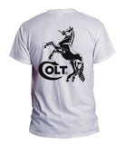 Colt Horse front back Men T-Shirt