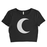 Crescent Moon Women’s Crop Tee / Crop Top