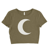 Crescent Moon Women’s Crop Tee / Crop Top