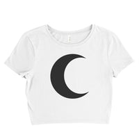 Crescent Moon Women’s Crop Tee / Crop Top