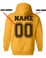 Customize - Hufflepuff Crest #1 Pocket Pullover Hoodie