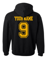 Customize - Hufflepuff Quidditch Team Captain Old Design Pullover Hoodie