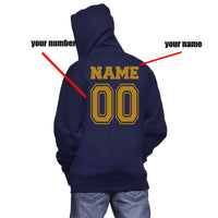 Customize - Ravenclaw Crest #2 Yellow Ink Pullover Hoodie