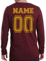 Customize - Gryffindor Quidditch Team Chaser Men Long sleeve t-shirt