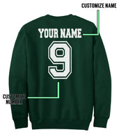 Customize - Slytherin Crest #2 BW Sweatshirt