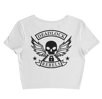 Deadlock Rebels front and back Women’s Crop Tee / Crop Top