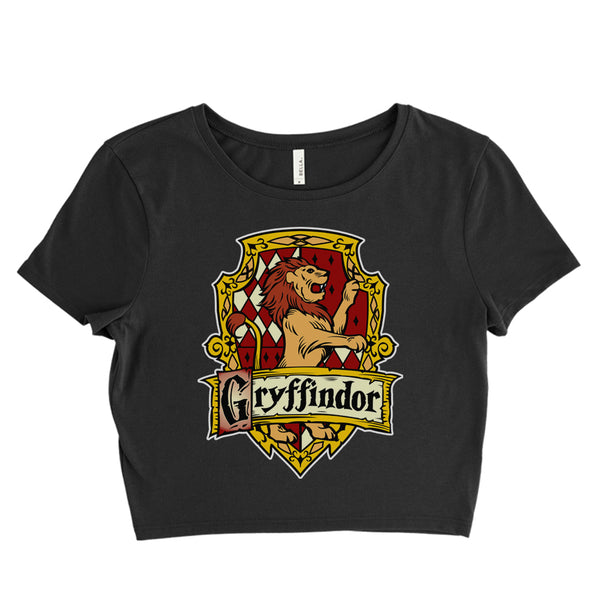 Gryffindor Crest #2 Women’s Crop Tee / Crop Top