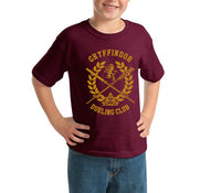 Gryffindor Dueling Club Yellow Ink Youth Short Sleeve T-Shirt