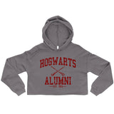 Hogwarts Alumni 1 Crop Hoodie