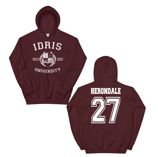 Herondale 27 Idris University Unisex Pullover Hoodie