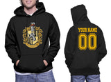 Customize - Hufflepuff Crest #1 Pullover Hoodie
