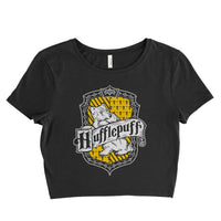 Hufflepuff Crest #2 Women’s Crop Tee / Crop Top