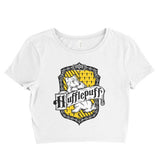 Hufflepuff Crest #2 Women’s Crop Tee / Crop Top