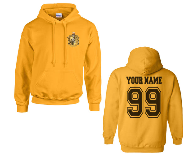 Customize - Hufflepuff Crest #1 Pocket Pullover Hoodie