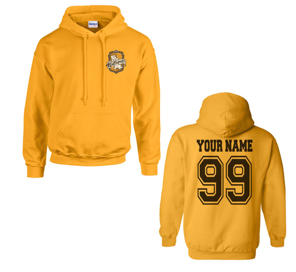Customize - Hufflepuff Crest #2 Pocket Pullover Hoodie