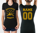 Customize - Hufflepuff Quidditch Team Keeper Women T-shirt Tee