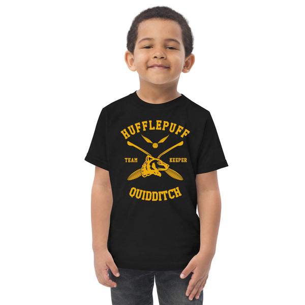 Hufflepuff Quidditch Team Keeper Toddler T-shirt Tee