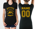 Customize - Hufflepuff Quidditch Team Captain Women T-shirt Tee