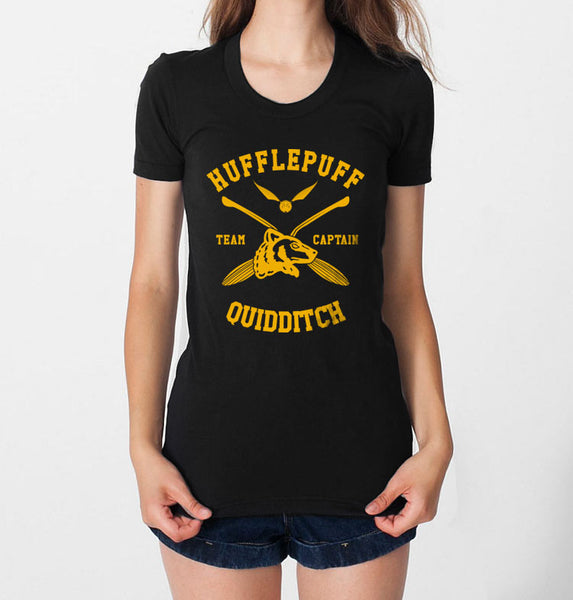 Hufflepuff Quidditch Team Captain Women T-shirt Tee