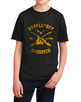 Hufflepuff Quidditch Team Captain Youth Short Sleeve T-Shirt