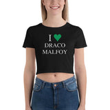 I Love Draco Malfoy Women’s Crop Tee / Crop Top