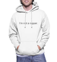 I'm Not a Rapper Unisex Pullover Hoodie