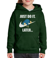 Just Do It Later Snorlax Youth / Kid Hoodie