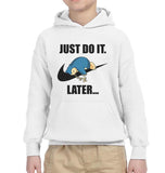 Just Do It Later Snorlax Youth / Kid Hoodie