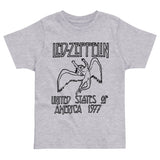 Led Zeppelin us tour 1977 Toddler Short Sleeve Tee T-shirt