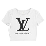 Lord Voldemort Women’s Crop Tee / Crop Top