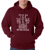 LOTR The Fellowship of the Ring Unisex Pullover Hoodie