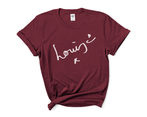 Louis Tomlinson Signature Women T-Shirt Tee, Gold / M