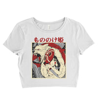 Mononoke Hime / Princess Mononoke Women’s Crop Tee / Crop Top