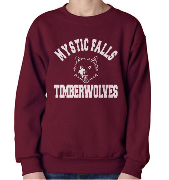 Mystic Falls Timberwolves Unisex Sweatshirt