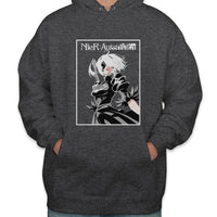 Nier Automata 2B Unisex Pullover Hoodie