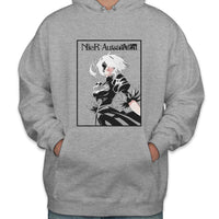 Nier Automata 2B Unisex Pullover Hoodie