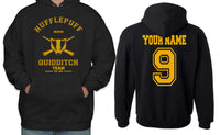 Customize - Hufflepuff Quidditch Team Beater Old Design Pullover Hoodie