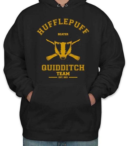 Hufflepuff Quidditch Team Beater Old Design Pullover Hoodie