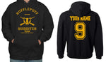 Customize - Hufflepuff Quidditch Team Captain Old Design Pullover Hoodie