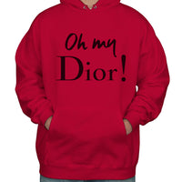 Oh My Dior Unisex Pullover Hoodie