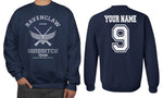 Customize - Old Ravenclaw Quidditch Team Captain White Ink Sweatshirt