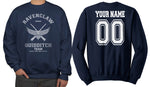 Customize - Old Ravenclaw Quidditch Team Chaser White Ink Sweatshirt