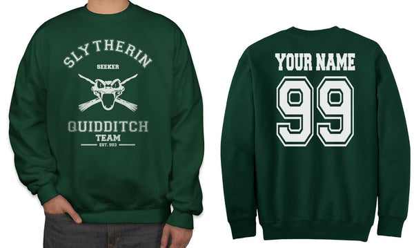 Customize - Slytherin Quidditch Team Seeker Old Design Unisex Sweatshirt