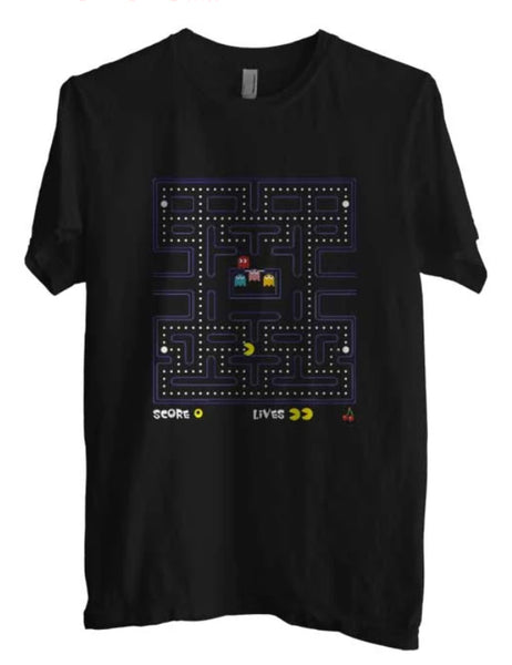 Pacman Classic game Men T-Shirt