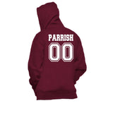 Parrish 00 Beacon Hills Lacrosse Wolf Unisex Pullover Hoodie