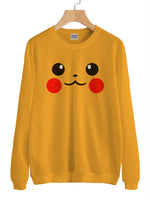 Pika Face Pikachu Unisex Sweatshirt