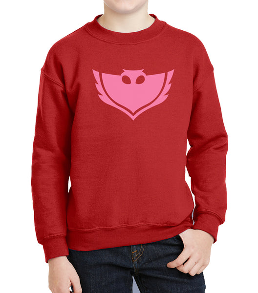 PJ Mask Owlette Pink Youth / Kid Sweatshirt