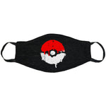 Pokeball Drips Face Mask