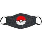 Pokeball Drips Face Mask - Geeks Pride